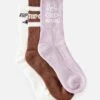 Women's Icons Of Surf Sock - 3 Pack -Wavy Trend Wear 001wso 9629 1