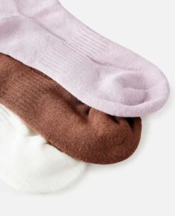 Women's Icons Of Surf Sock - 3 Pack -Wavy Trend Wear 001wso 9629 4