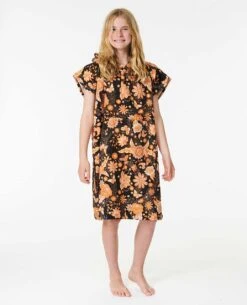 Mixed Hooded Towel - Girls (8-14 Years)