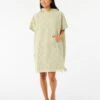 Sun Check Hooded Towel -Wavy Trend Wear 00mwto 9436 1