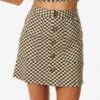 Isla Geo Mini Skirt -Wavy Trend Wear 00rwsk 0090 1