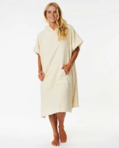 Swirl Terry Hooded Towel -Wavy Trend Wear 00uwto 0172 4