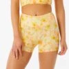 Mirage Printed Booty Short -Wavy Trend Wear 01jwws 0035 1