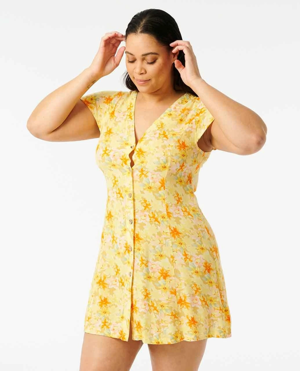 Summer Rain Button Through Dress 4 Summer Rain Button Through Dress - Image 2