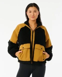 Anti-Series Ridge Zip Through Polar Fleece