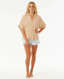 Premium Surf Check Shirt -Wavy Trend Wear 03qwsh 0297 4