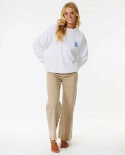 Tropicana Drop Shoulder Crew -Wavy Trend Wear 03twfl 3262 4