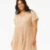 Premium Surf Check Dress -Wavy Trend Wear 04uwdr 0297 1
