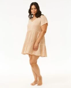 Premium Surf Check Dress -Wavy Trend Wear 04uwdr 0297 4