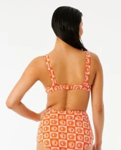 Summer Check Jacquard Crop Bikini Top -Wavy Trend Wear 07twsw 8190 3 1