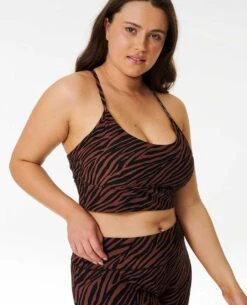 Mirage Sun Tribe Rib Crop Tee -Wavy Trend Wear 080wte 0009 1