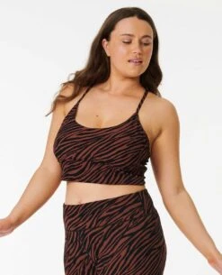 Mirage Sun Tribe Rib Crop Tee -Wavy Trend Wear 080wte 0009 3