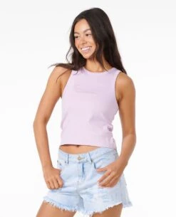 Classic Ribbed Tank Top -Wavy Trend Wear 089wte 0108 1