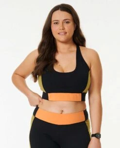 Run Swim Surf Valley Block Crop -Wavy Trend Wear 08mwte 0090 1