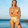 Sun Club High Rise Cheeky Coverage Bikini Bottom -Wavy Trend Wear 0a2wsw 3282 1