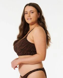 Sun Tribe Texture D-DD Bikini Top -Wavy Trend Wear 0bbwsw 0009 3