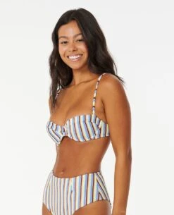Tropics Stripe Balconette BIkini Top -Wavy Trend Wear 0c3wsw 3282 4
