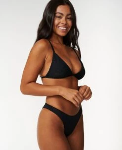 Premium Surf High Leg Skimpy Coverage Bikini Bottoms -Wavy Trend Wear 0dkwsw 0090 1