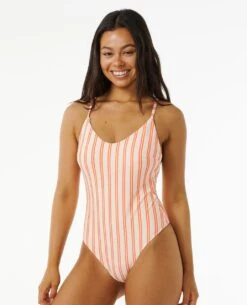 Premium Cheeky Coverage One Piece Swimsuit -Wavy Trend Wear 0fdwsw 3815 2