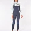 WomensDawn Patrol 3/2mm Chest Zip Wetsuit Steamer -Wavy Trend Wear 129wfs 8059 1