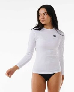 Whitewash Long Sleeve UV Rash Vest