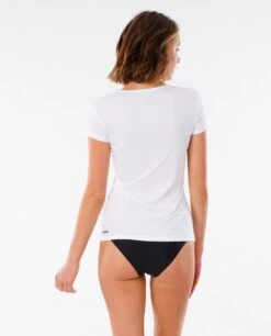 Whitewash Loose Fit UPF Short Sleeve Rash Vest -Wavy Trend Wear 12uwrv 1000 2 2 1