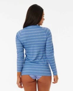 Golden Rays Long Sleeve UV Rash Guard -Wavy Trend Wear 12vwrv 1651 3