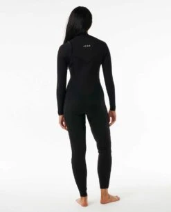 Peak Womens X Dry 3/2mm Chest Zip Wetsuit Steamer -Wavy Trend Wear 130wfs 0090 3