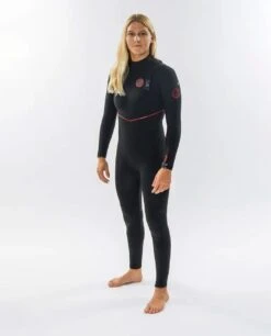 Women's Flashbomb Fusion 4/3mm Zip Free Wetsuit Steamer -Wavy Trend Wear 159wfs 0090 2 11 1 2