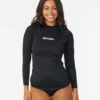 Classic Surf Long Sleeve UV Rash Vest -Wavy Trend Wear 15iwrv 0090 1