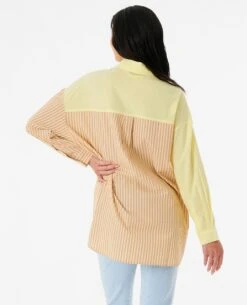 Surf Spray Block Long Sleeve Shirt -Wavy Trend Wear gshob2 4094 3