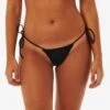 Premium Surf Tie Side Skimpy Coverage Bikini Bottom