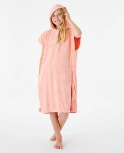 Script Hooded Towel - Girl -Wavy Trend Wear jtwah1 0928 1