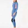 Peak Womens Energy 3/2 Flatlock Unsealed Back Zip Wetsuit -Wavy Trend Wear p3626l 0026 1