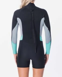 Peak Womens Energy Long Sleeve Spring Wetsuit -Wavy Trend Wear pq166l 0090 3