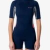 Peak Womens Energy Short Sleeve Spring Wetsuit -Wavy Trend Wear pq404l 0049 1