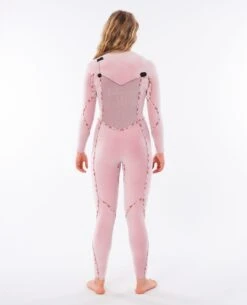 Women's Flashbomb 3/2 Chest Zip Wetsuit -Wavy Trend Wear wstyfs 0049 6